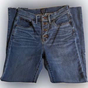 J.Crew 10” High Rise Skinny Jean Size 27